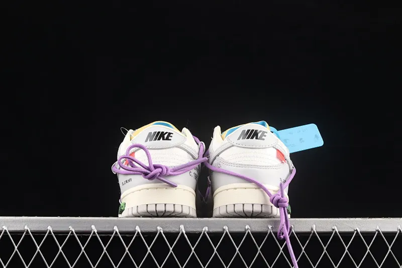 All Categories Nk SB Dunk Series Nk SB Dunk Low Low-top sneakers Pure original version OF x Nk Dunk Low OW Gray SB smashed backboard fashion casual sneakers DM1602-125